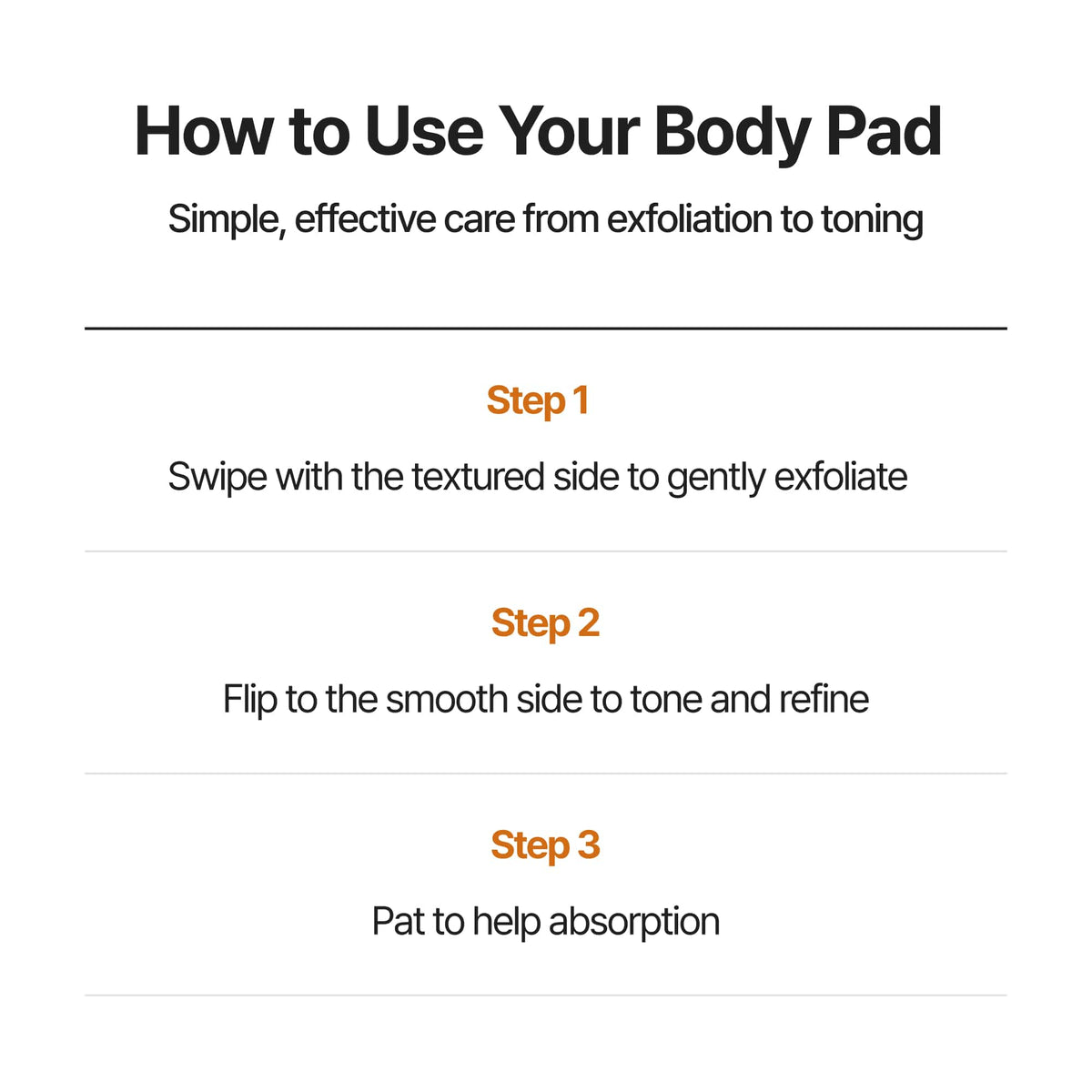 NOURVA TXA body beauty pad